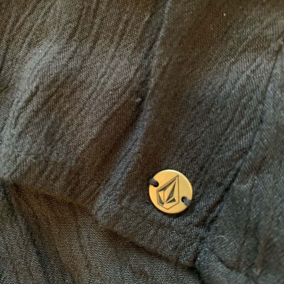 Volcom Black What a Stud Mini Flare Dress. Size S - Picture 10 of 16